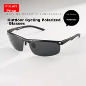 Pulais Unisex naocare za sunce, Crne