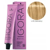 , Schwarzkopf Igora Royal Fashion Lights - L-00 naravno blond, 60 ml