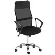 Homestar Pisarna stol 63x65x109-119 cm Črna