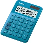 Kalkulator, stolni, 12 znamenaka, CASIO, MS 20 UC, plavi MS 20 UC BU