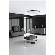 Hanah Home HANAH HOME Luxe - Anthracite, Gold garnitura pohištva za dnevno sobo, (20869735)