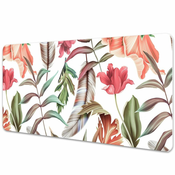 Decormat Podloga za pisalno mizo Rastline in listi 120x60 cm