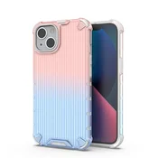 HURTEL Ombre Protect oklopni ovitek za iPhone 13 - roza/modra