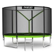Neo-Sport vrtni trampolin 252 cm (8 ft) s vanjskom mrežom i ljestvama