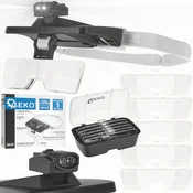 Očala s povečevalnim steklom LED G03219