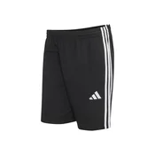 ADIDAS SPORTSWEAR Športne hlače Essentials 3-Stripes Fleece črna/bela