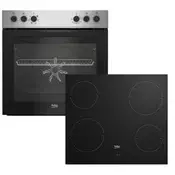 BEKO vgradna pečica BBUE110N0X + steklokeramična plošča EH9630XHN