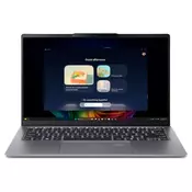 Acer Laptop Swift Go SFG14-64, 14 OLED WUXGA, R7-AI 350, 16GB, 1TB SSD, Win11 home, srebrna