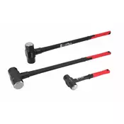 shumee AWTOOLS VLAKNATO RUŠILNO KLADIVO 4,5 kg - 10 lbs ČRNE VRSTE