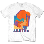 Aretha Franklin Milton Graphic White L Majica