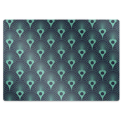 Decormat Podloga za pisalni stol Neon design 120x90 cm 15 cm