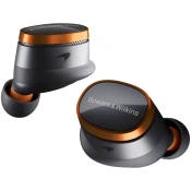 Bežicne slušalice Bowers & Wilkins - Pi8 McLaren Edition, TWS, ANC, Galvanic Grey & Papaya