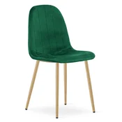 Jedilni stol PADVA VELVET, zelena
