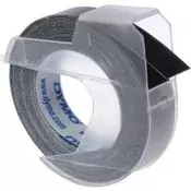Dymo 3D crna plastična traka 9 mm x 3 m NDY520109
