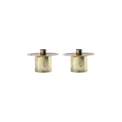 Dekorativen svečnik House Doctor HDSimb 8 cm 2-pack
