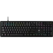 Corsair Mekanicka tipkovnica K70 CORE RGB, MLX crveni linearni prekidaci, crna