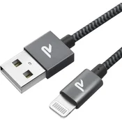 RAMPOW lightning kabel 2 m – temno siv