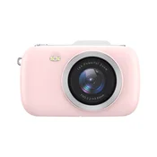 INF Kompakten 80MP fotoaparat za dekleta, 5K, 18x zoom, 2.8 inch zaslon Pink, (5000282819)