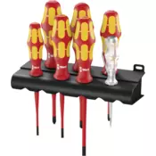 Wera Izvijači Wera Kraftform Plus 05006480001, VDE, ploščati/križni PH/PZ, 7-delni komplet