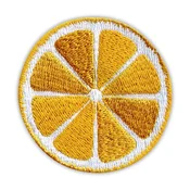 shumee Našitek Rezina Pomaranče - Likanje/Toplotno varjenje - Vezen našitek/Značka/Emblem