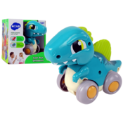 slomart Dinozaver na kolesih, Spinosaurus modri, figurica, LEAN TOYS