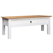 Vidaxl Klubska mizica 100x60x45 cm trdna borovina Panama Range