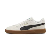 PUMA Ascenso Suede II Sneakers Unisex, Shoes, Warm White/Black/Gold, 41