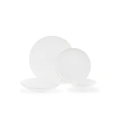 Madame Coco Set tanjira za rucavanje Allons, 24 dela, Beli