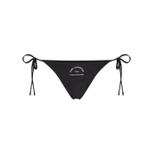 Karl Lagerfeld Bikini hlačke  črna / bela