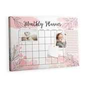 tulup.si Plošča iz plute Pink načrtovalec 60x40 cm Barvito zatiči