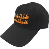 JanisJoplin Orange Logo BL Baseball Cap