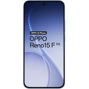 OPPO Pametni telefon OPPO Reno15 F 5G 8GB/256GB Aurora Blue, (5000521062)