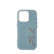 Karl Lagerfeld Etui za telefon moder denim
