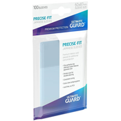 Protektori za igraće karte Ultimate Guard Precise-Fit Sleeves - Japanese Size, prozirni, 100 komada