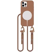 TECH-PROTECT MAGNECKLACE MAGSAFE IPHONE 12 / 12 PRO CHOCOLATE BROWN (5906302370443)