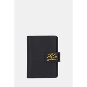 Karl Lagerfeld etui za potni list ženski usnjeni K/AUTOGRAPH