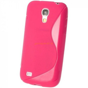 S silikonski ovitek Samsung Galaxy S5 mini G800 pink
