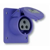 PCE Ravna vtičnica 16A 24V/~50-60Hz 2P 70x70mm IP44
