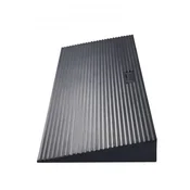 VEVOR Pragovni nakladalni rob 90x20x3 cm nedrseča guma črna