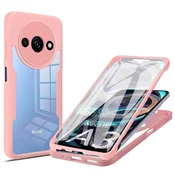 Hibridni Full body ovitek Techsuit ColorVerse 360 za Xiaomi Redmi A3 - pink