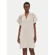 Bruuns Bazaar Vsakodnevna obleka Beckia Wendis BBW4490 Bež Loose Fit