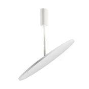 OLEV LED stropna svetilka FLUENTIS, bela, O 54 cm, kovina 2.700 K - Dnevna soba/jedilnica - Dizajn - Aluminij