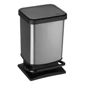 Rotho Rotho PASO 20L Pedalni Koš za Odpadke - Karbonski Design