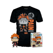 Set Bobble Figure Anime - Naruto Shippuden POP! & Tee - Pain - Glows in the Dark - L