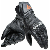 DAINESE Carbon 4 duge kožne rukavice crn/crn/crn