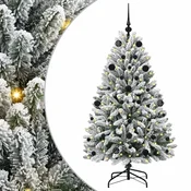 Umjetno božićno drvce Zelena i bijela 150 cm PVC i metal