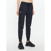 Under Armour Spodnji del trenirke Ua Rival Fleece Jogger 1379438 Črna Loose Fit