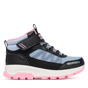 Skechers Cizme za devojcice Storm Blazer, 303493L-BKLP, Plavo-crne