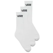 Nogavice Vans Classic Crew Socks 3-Pack White XL