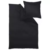 Curt Bauer POSTELJNINA Livorno 140/200 cm damast črna